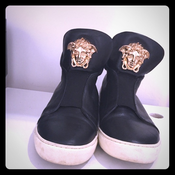 Versace Other - Versace Collection Men's Leather Medusa Logo High